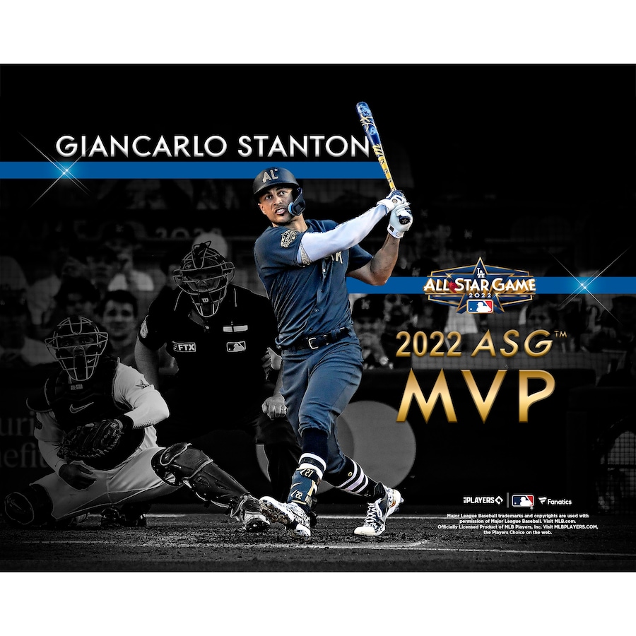 Giancarlo stanton new york yankees unsigned mlb all