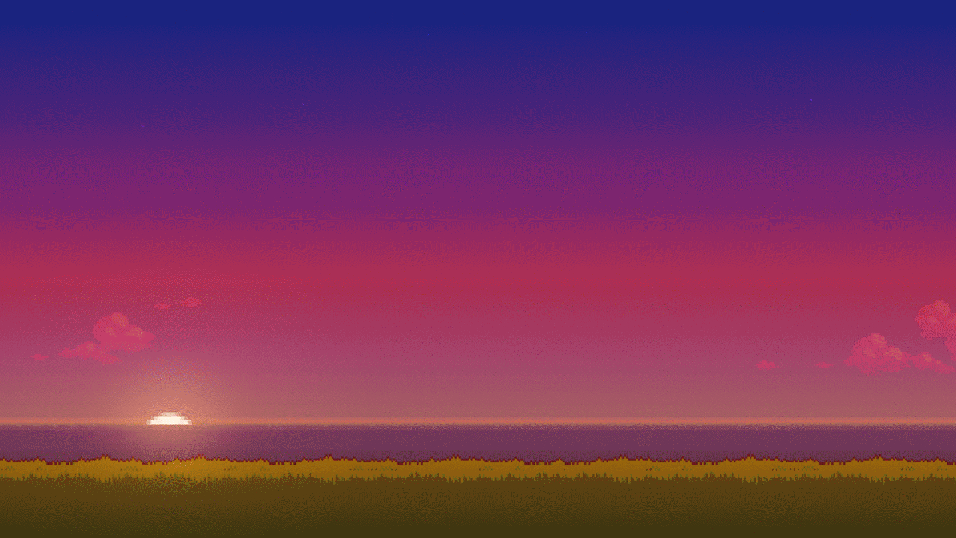 I turned the bit day wallpaper into a gif green background video gif background pixel art