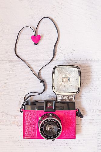 Camera love pink camera pink wallpaper girly vintage cameras