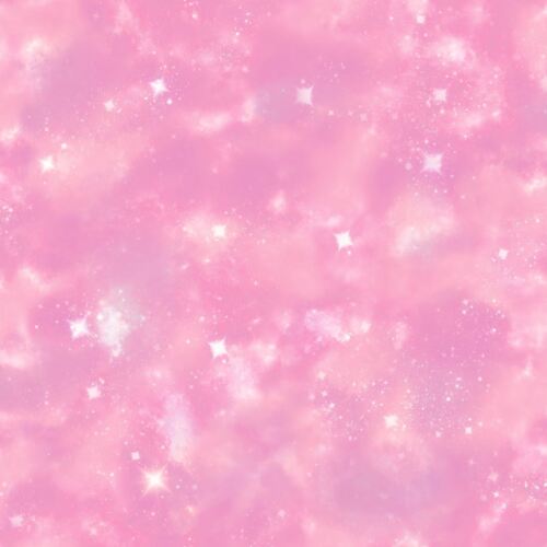 Girls pink glitter sparkle wallpaper rasch nebula children space stars galaxy