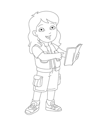 Go diego go coloring pages free coloring pages