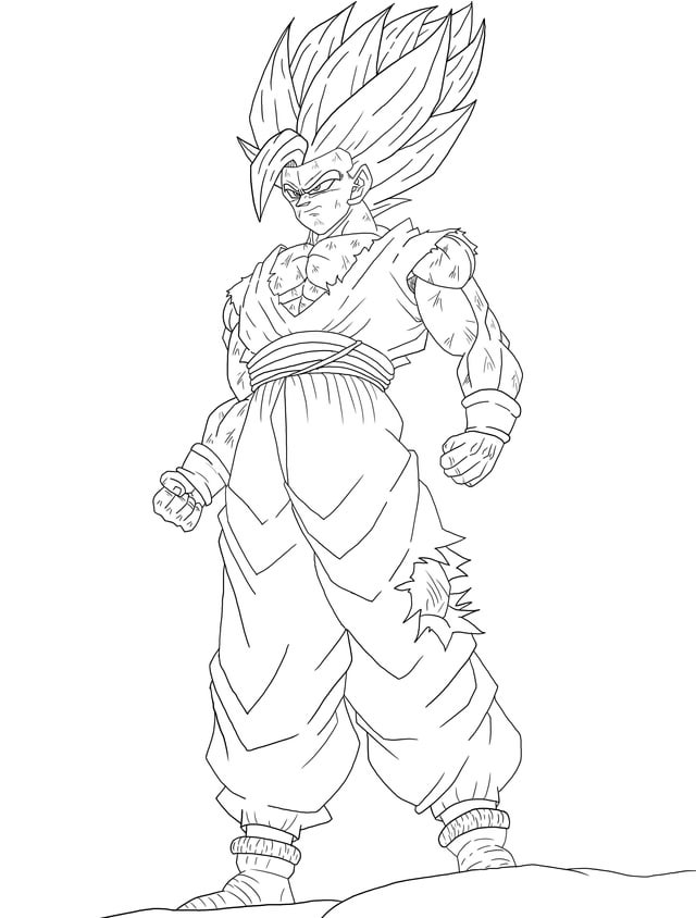 Pleted beast gohan art lmk your thoughts and opinions rdragonballart