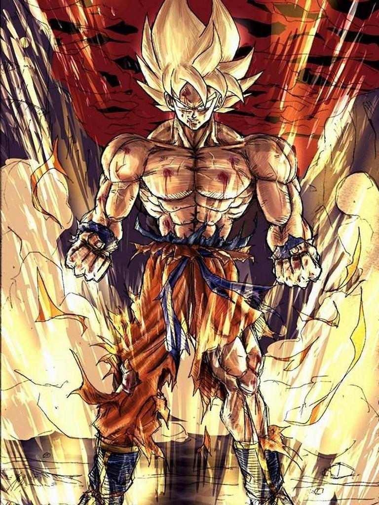 Goku wallpaper art hd apk pour android tãlãcharger
