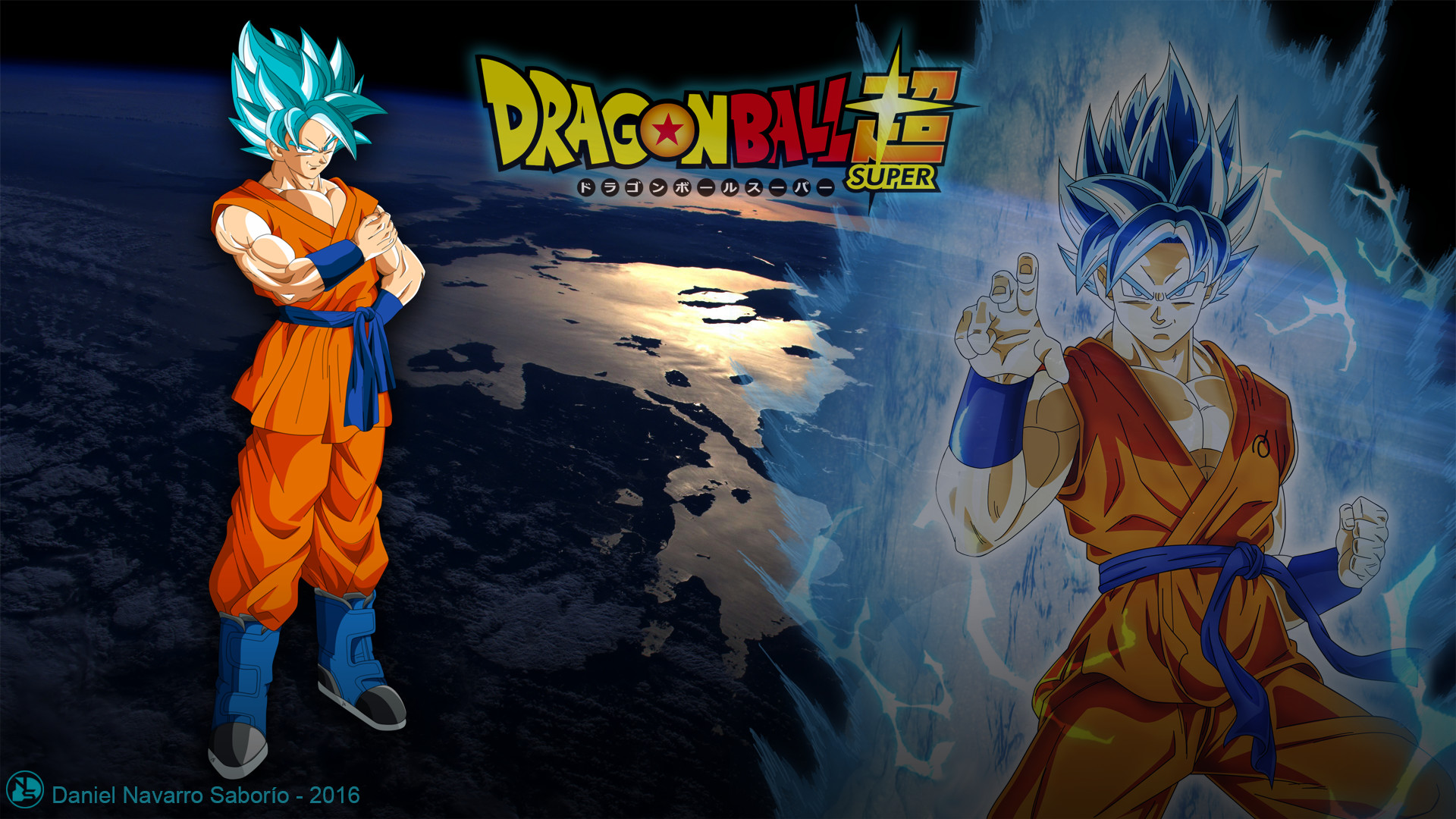 Goku super saiyan dios azul â wallpaper by danielns