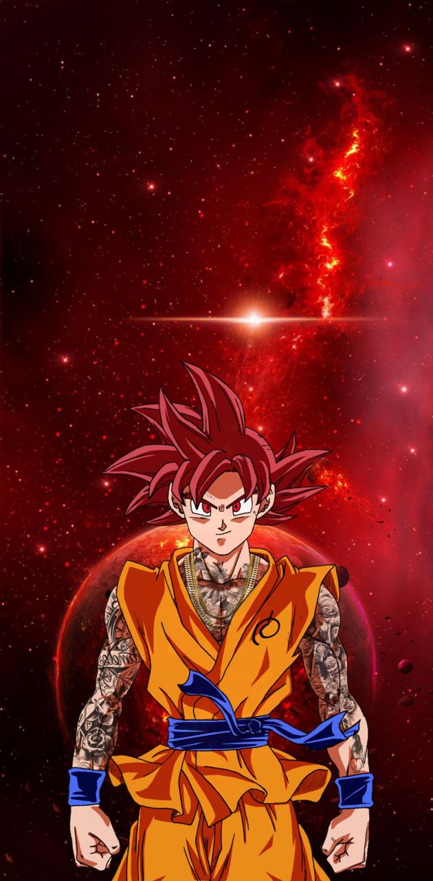 Goku super saiyan dios wallpaper by artebrother
