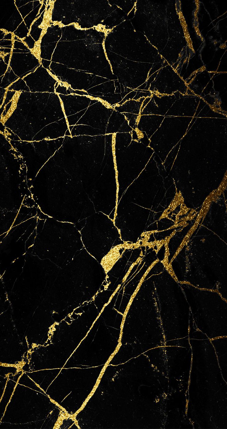 Black and gold marble wallpapers