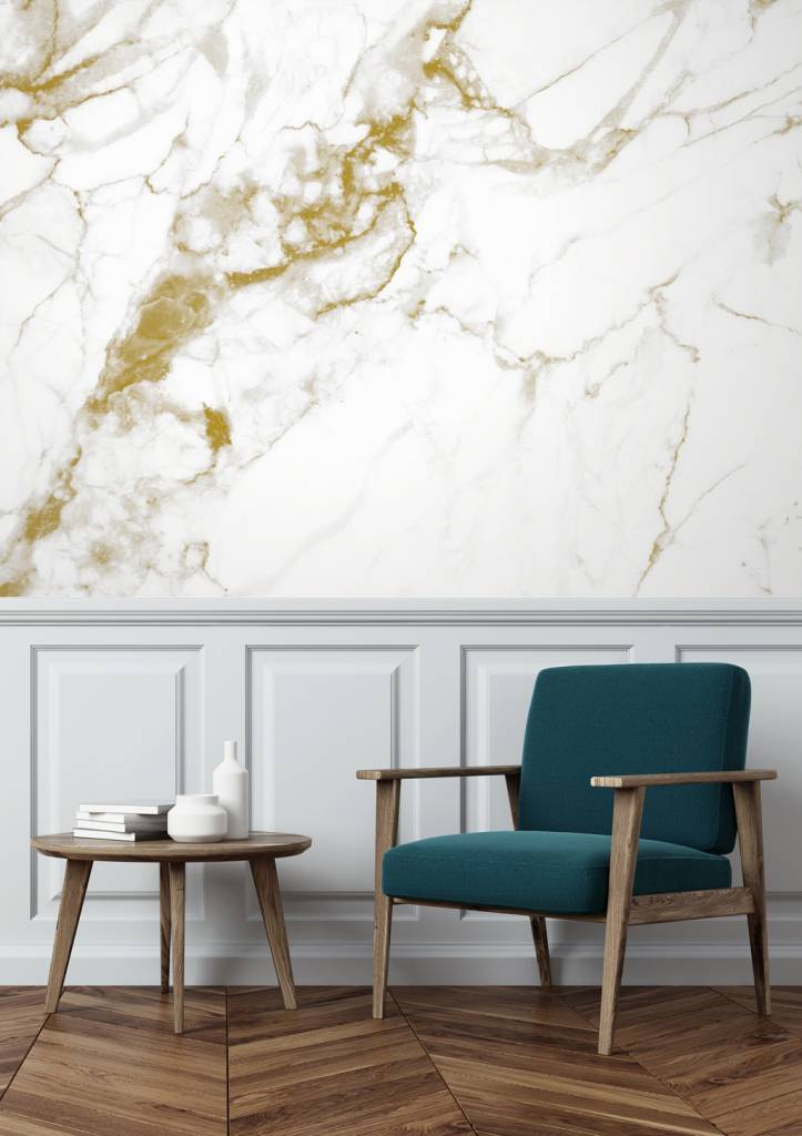 Kek amsterdam photo wallpaper marble white