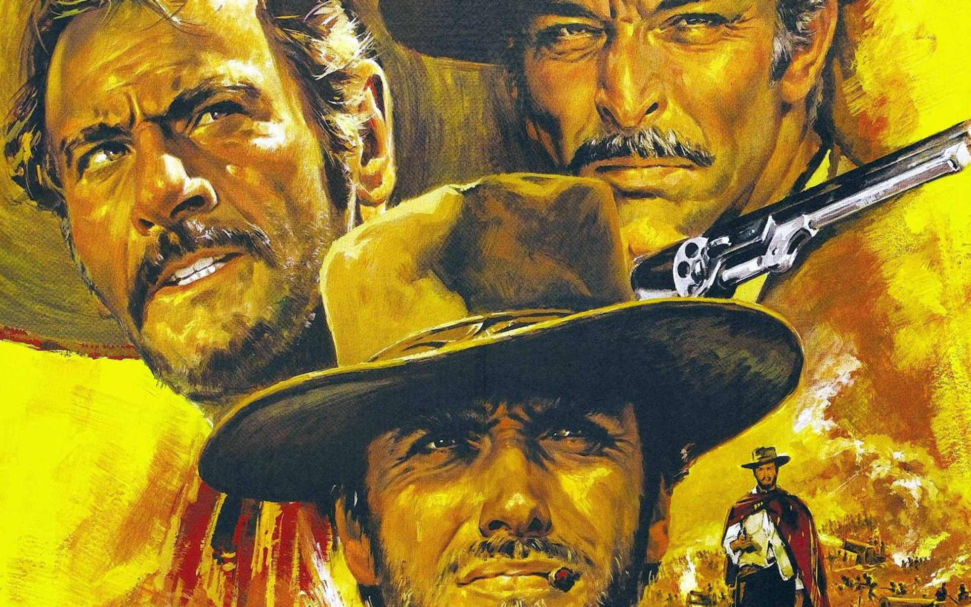 The good the bad and the ugly western clint eastwood wallpapers hd desktop and mobile backgrounds