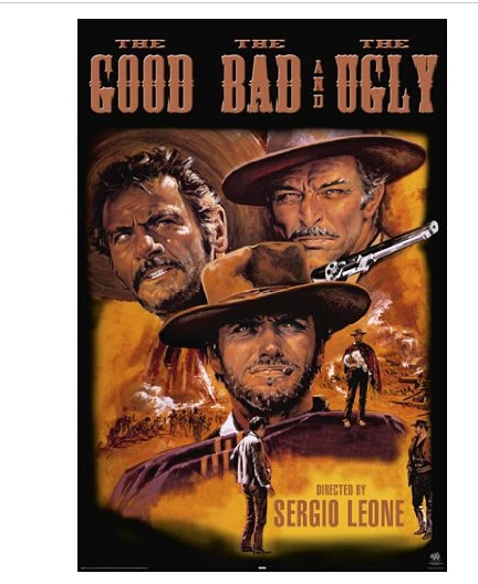 The good the bad the ugly wallpaper sticker xcm top sign wall postersticker rhinestonesticker sheetsticker funny