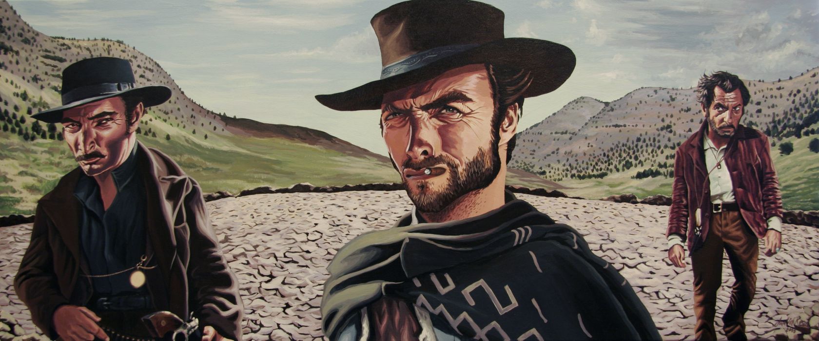 The good the bad and the ugly western clint eastwood g wallpaper x