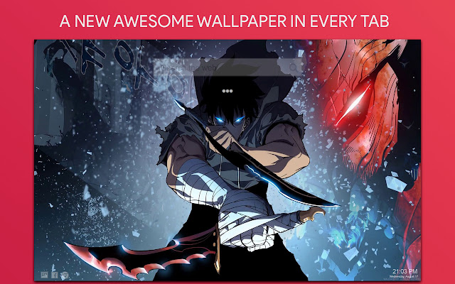 Anime live wallpaper hd custom new tab