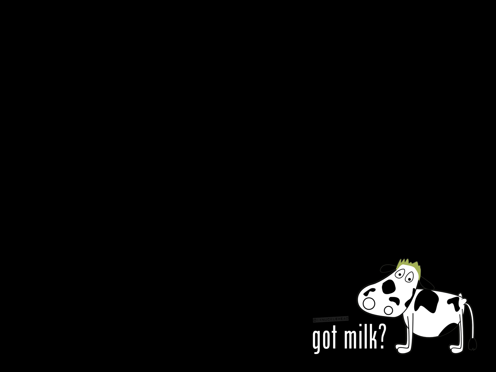 Got milk wallpaper by x