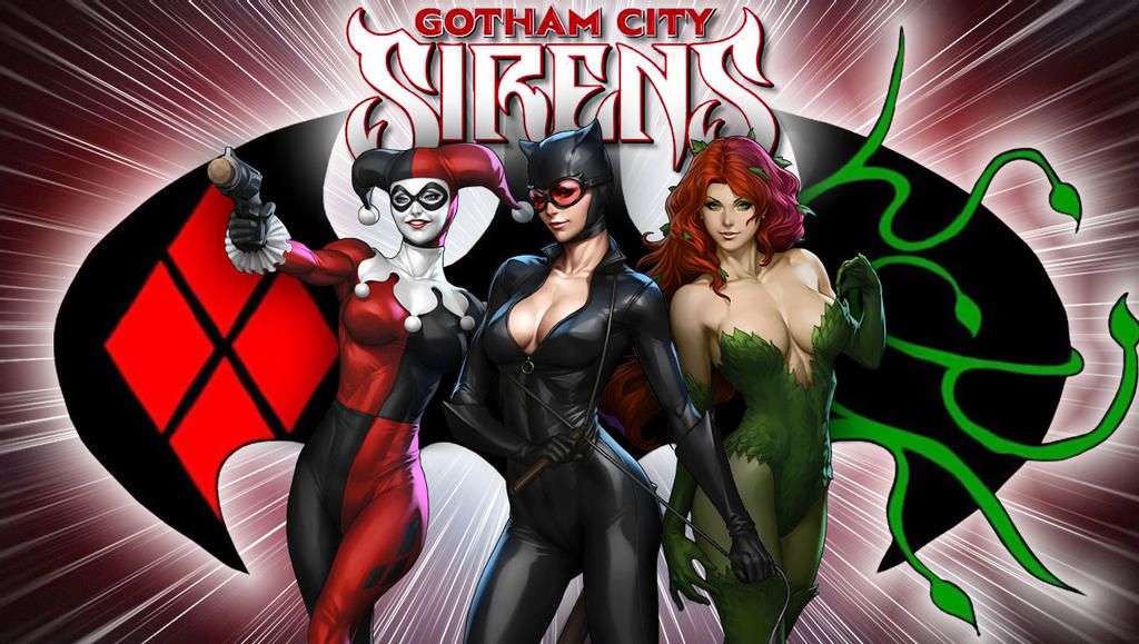 Gotham city sirens by superman on deviantart gotham city gotham poison ivy dc ics
