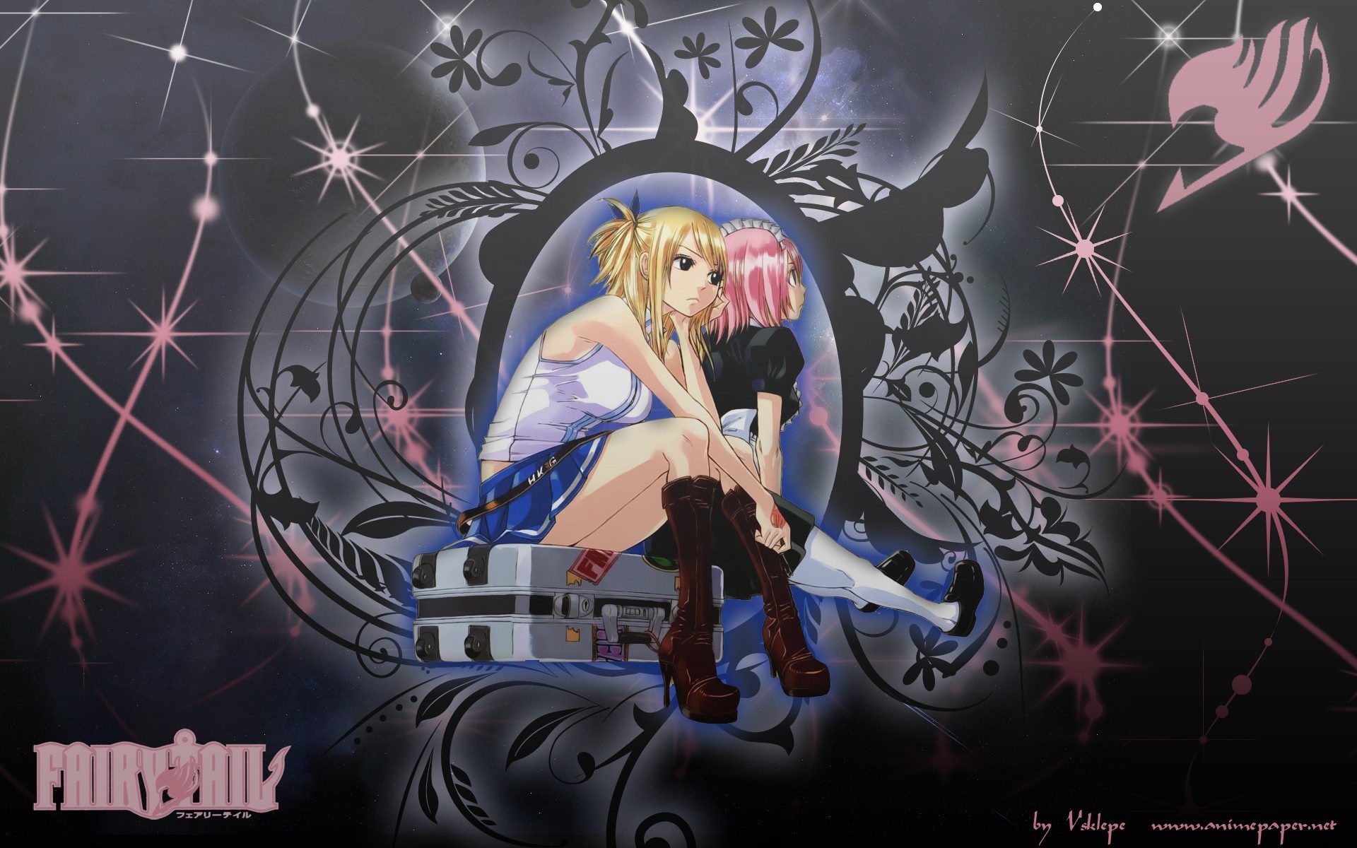 Illustration anime fairy tail heartfilia lucy art screenshot puter wallpaper album cover