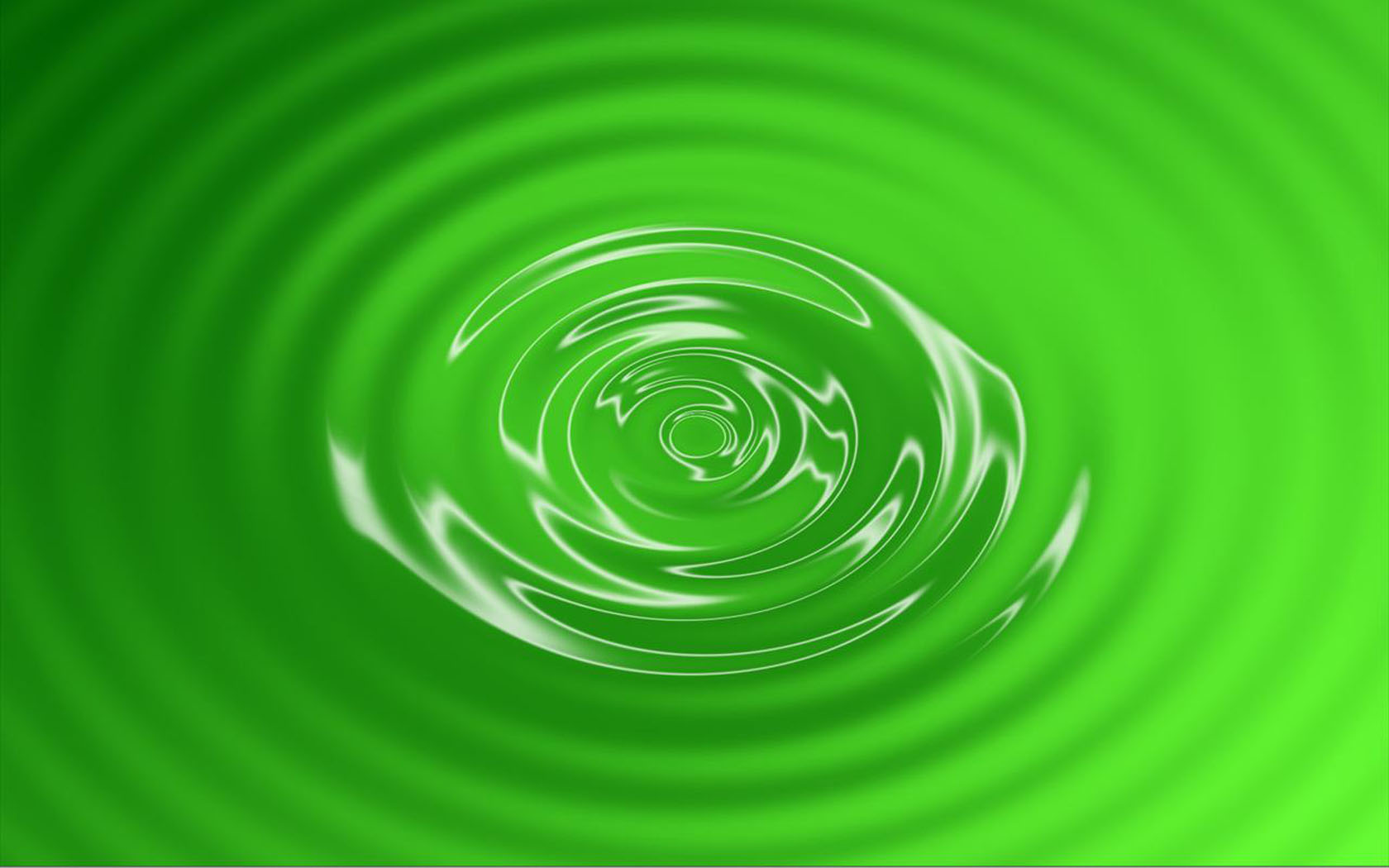 Green wallpaper swirl