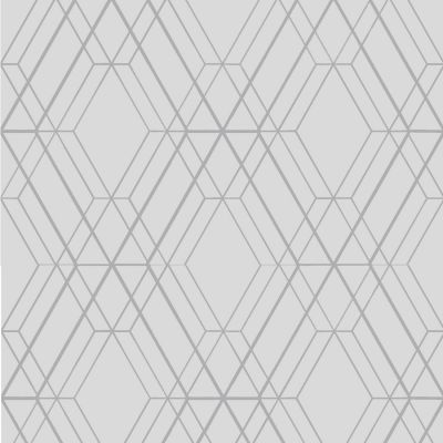 Metro diamond geometric wallpaper