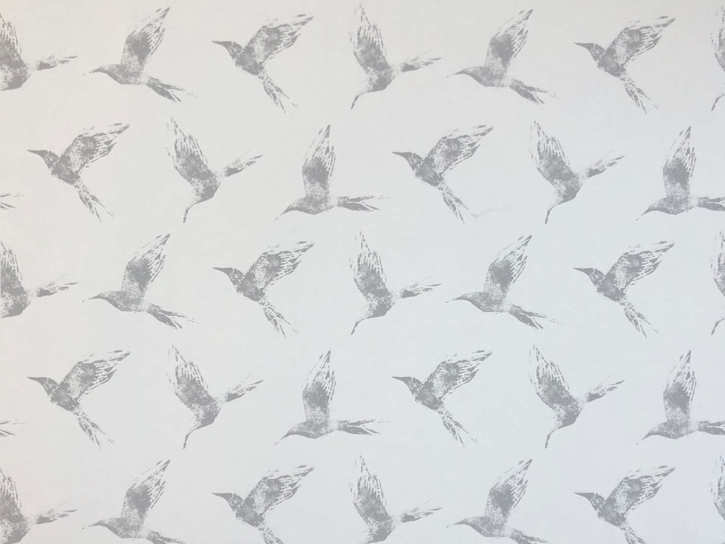 Bollin bird grey wallpaper