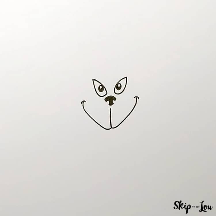 How to draw the grinch skip to my lou