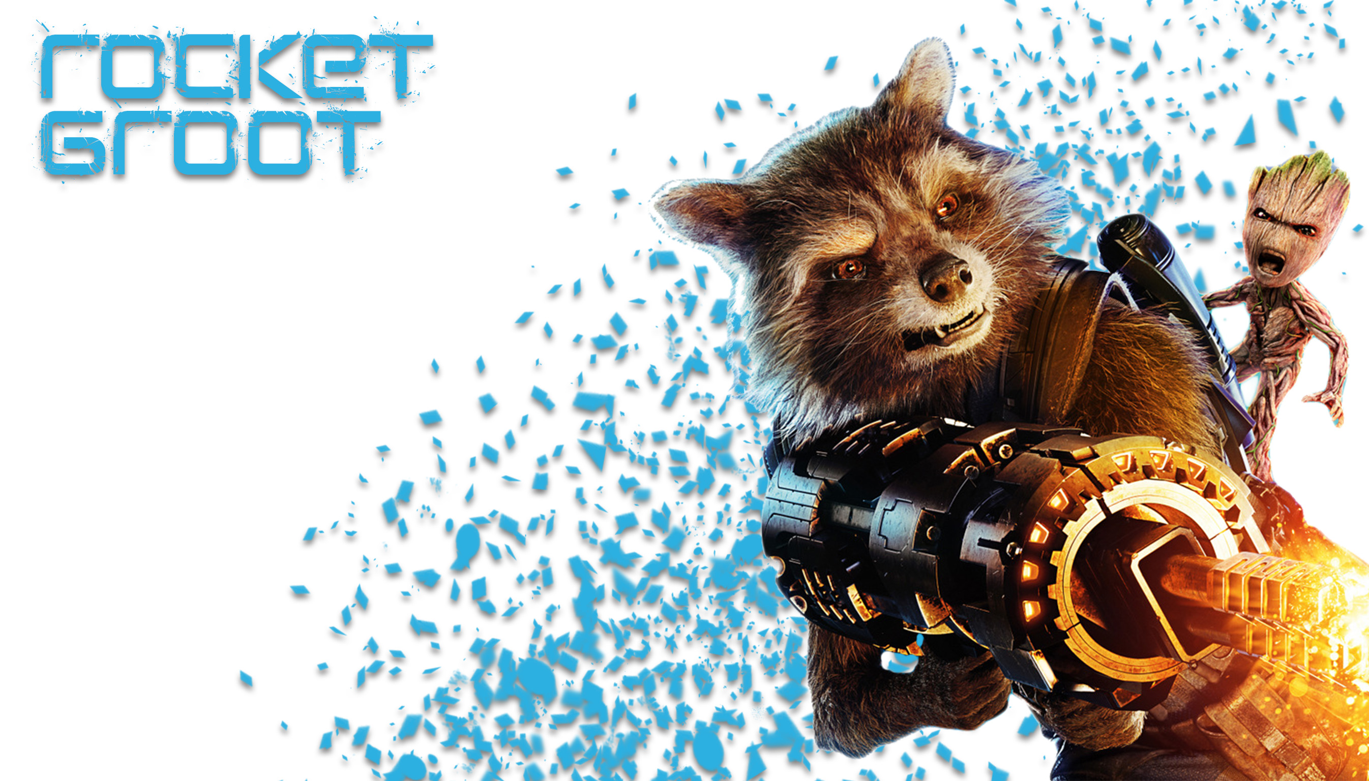 Rocket and groot by arpit