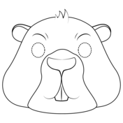 Groundhogs coloring pages free coloring pages