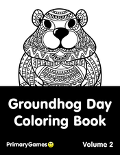 Groundhog day coloring pages â free printable pdf from