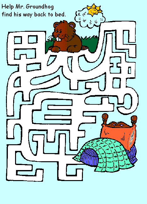 Groundhog maze