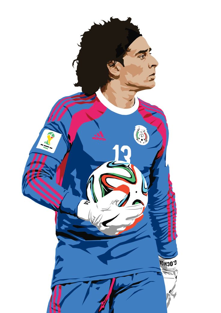Guillermo ochoa mexico soccer soccer drawing football pictures