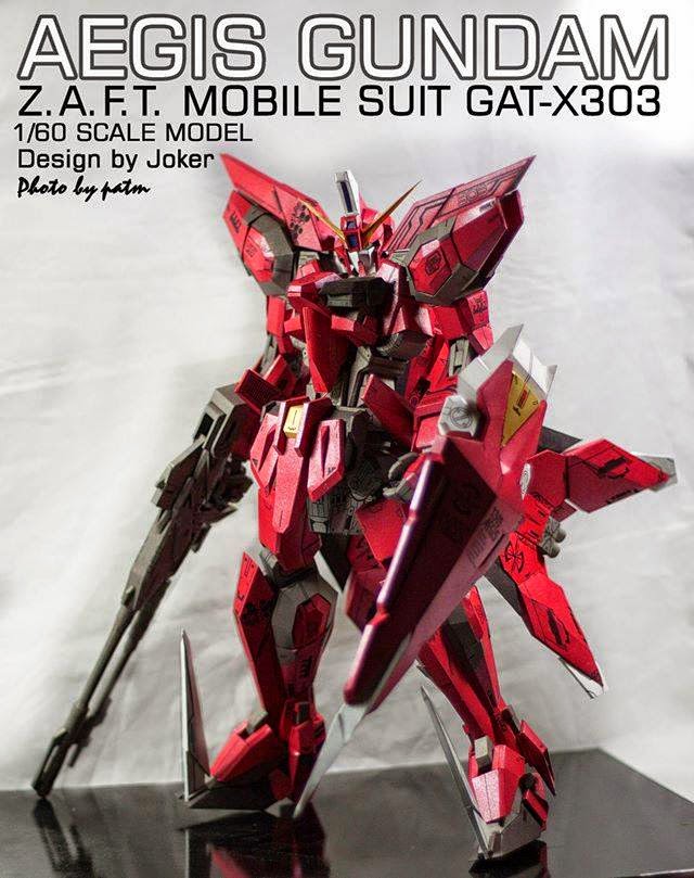Gundam guy gundam guy readers feature gundam papercraft