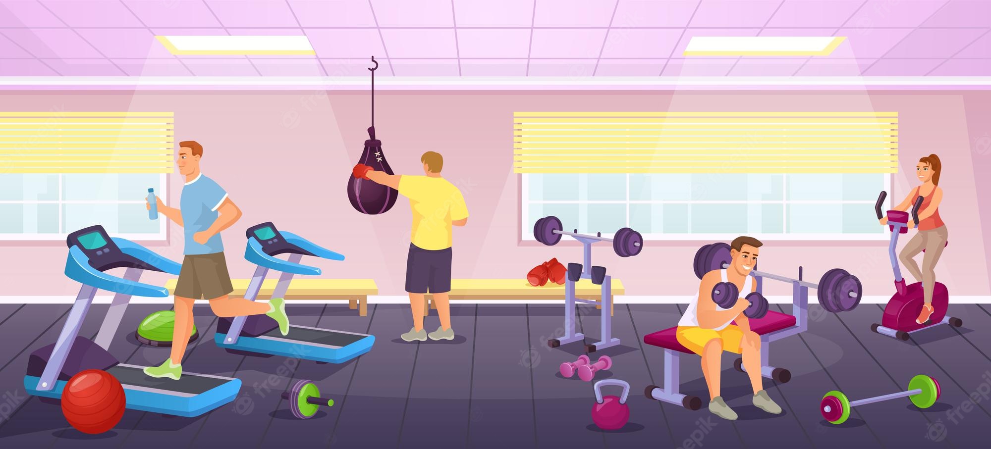 Download Free 100 + gym cartoon images