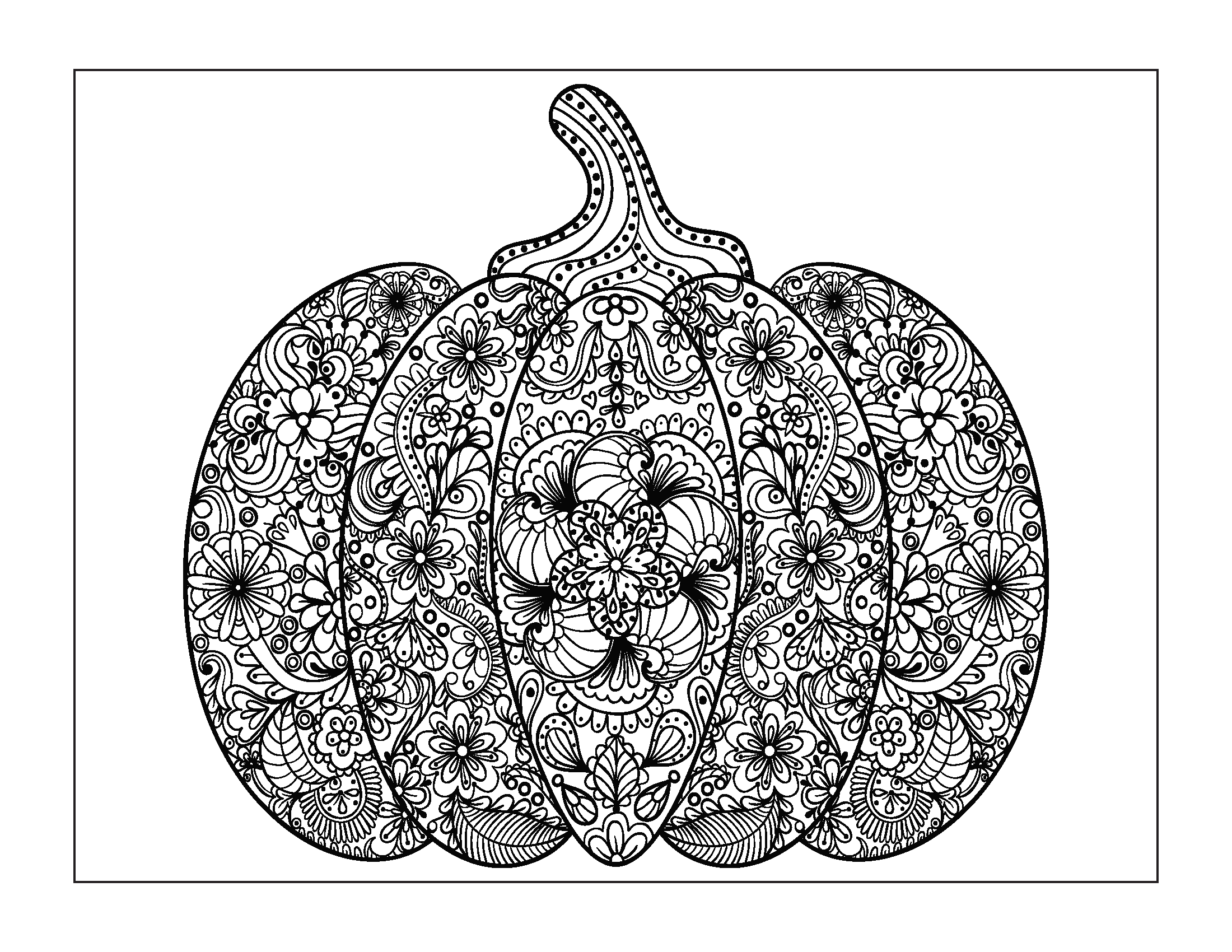 Halloween coloring pages for older kids