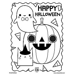 Kids halloween free printable coloring page crate kids
