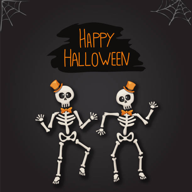 Halloween skeleton stock photos pictures royalty