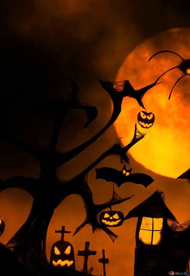Kostenloses bild herunterladen halloween wallpaper for mobile desktop auf cc
