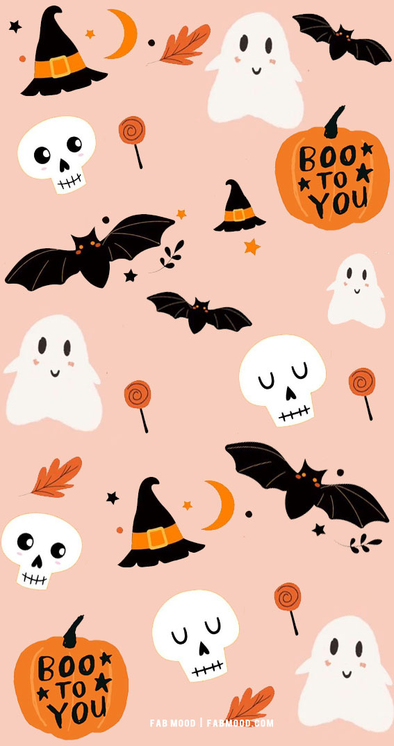 Cute halloween wallpaper ideas boo to you