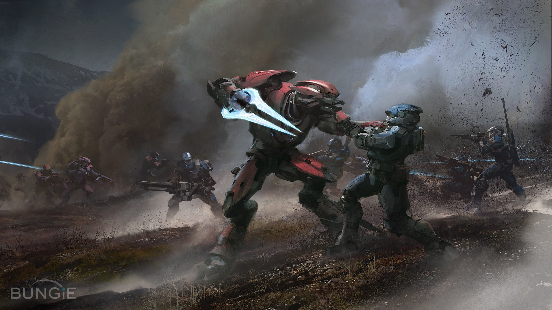 Halo reach hd papers and backgrounds