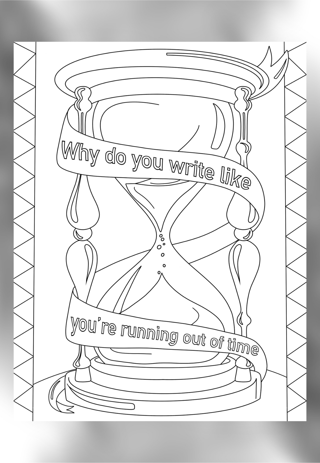 Hamilton inspired coloring pages