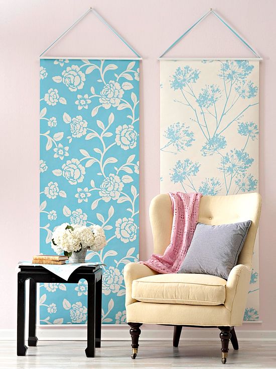 Projects using a roll of wallpaper home decor home diy foyer decorating