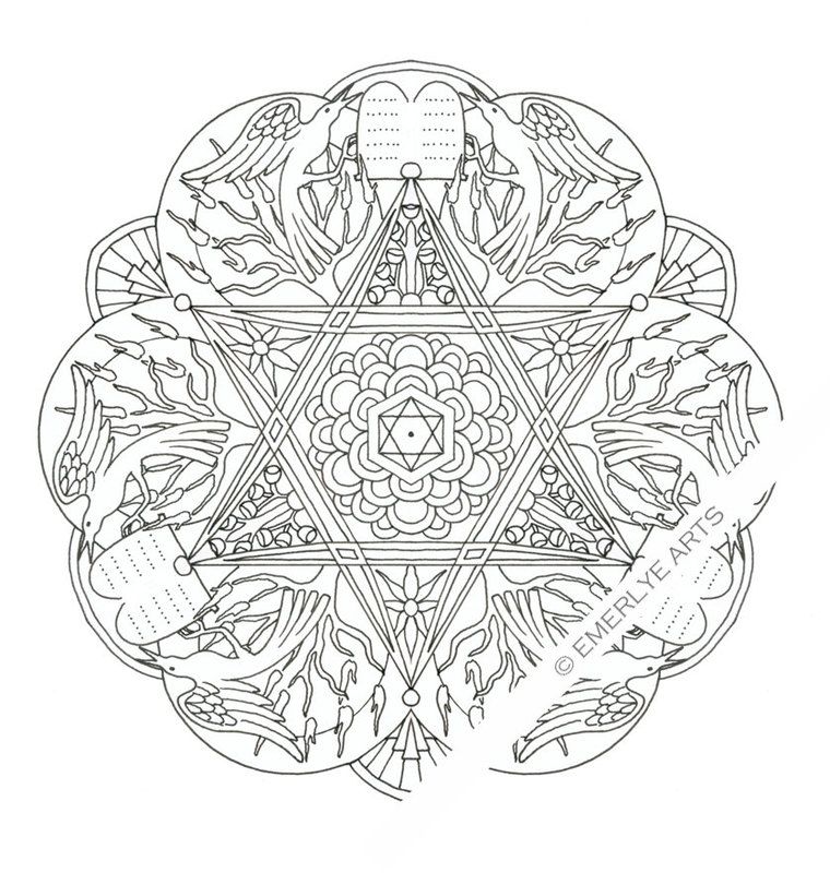 Discover stunning hanukkah coloring pages