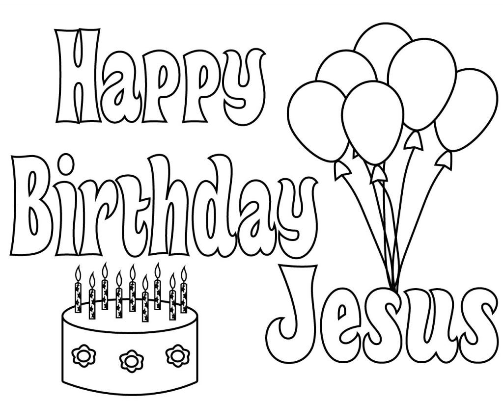 Free printable happy birthday jesus coloring pages birthday coloring pages happy birthday jesus happy birthday jesus party