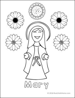Mary coloring pages perfect to use as may crowning printables coloring pages sunday school coloring pages bible coloring pages