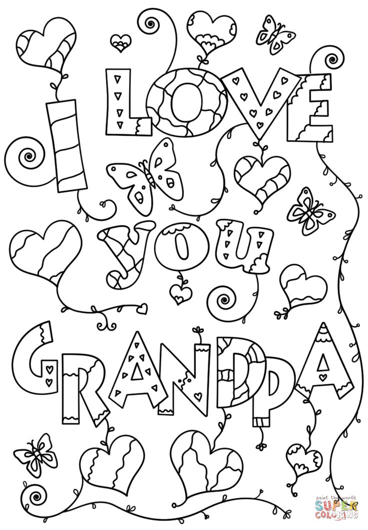 I love you grandpa coloring page free printable coloring pages fathers day coloring page happy birthday grandpa happy birthday coloring pages