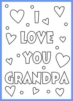 Happy birthday grandpa coloring pages printable birthday coloring pages happy birthday grandpa fathers day coloring page