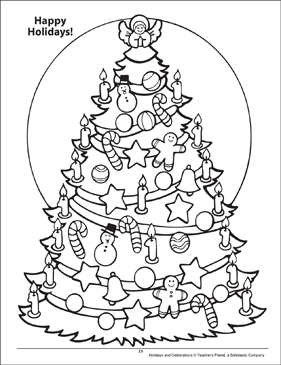 Happy holidays holidays and celebrations coloring page printable coloring pages