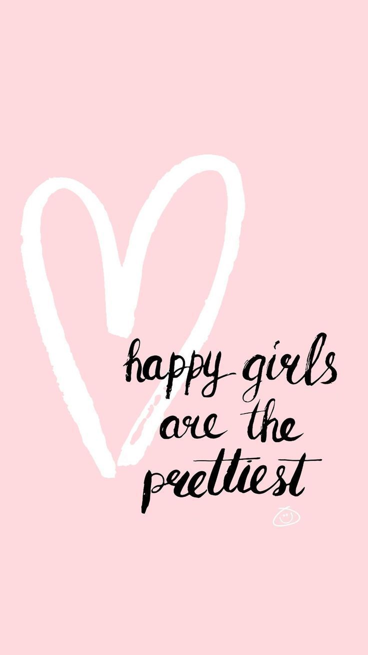 Girl happy quotes wallpapers