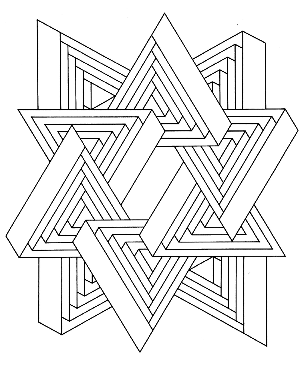 Coloring pages hard geometric coloring pages to print