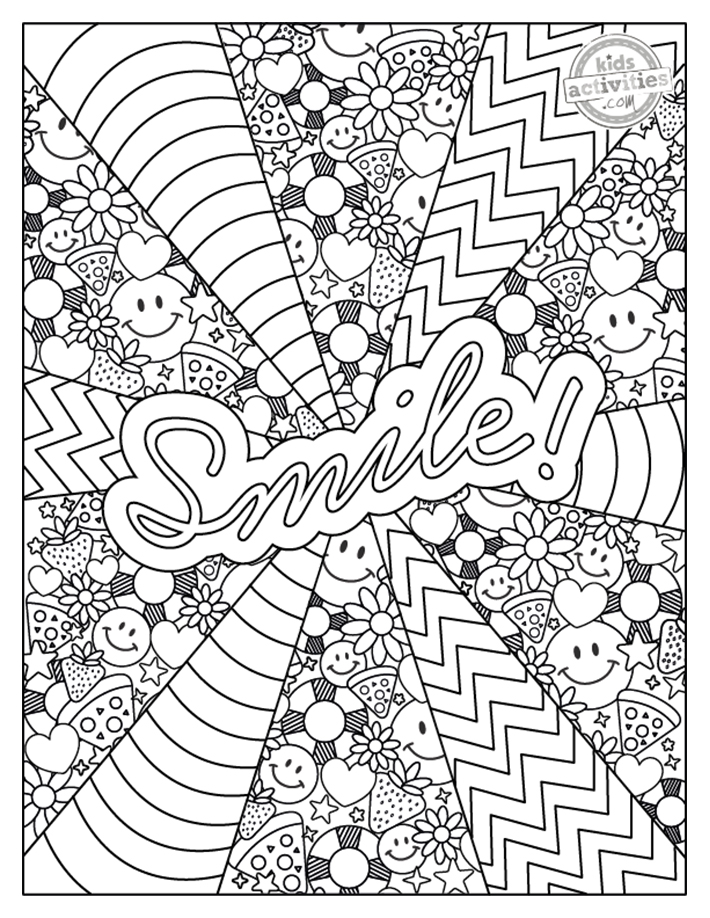 Free printable hard coloring pages kids activities blog