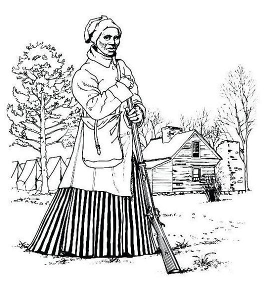 Harriet tubman life coloring page harriet tubman coloring pages adventure time coloring pages