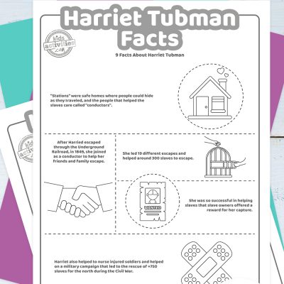 Printable harriet tubman facts for kids kids activities blog