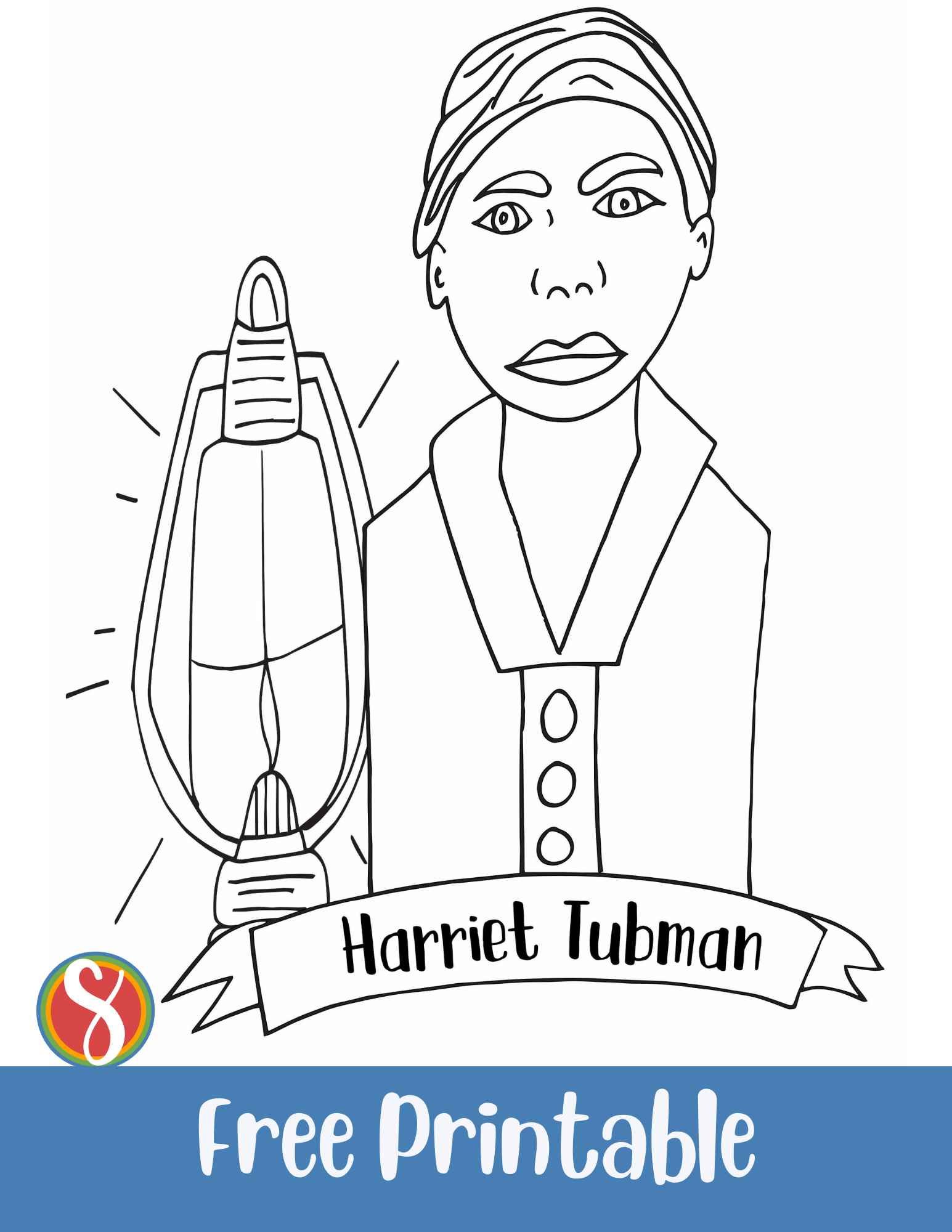 Free harriet tubman printable â stevie doodles