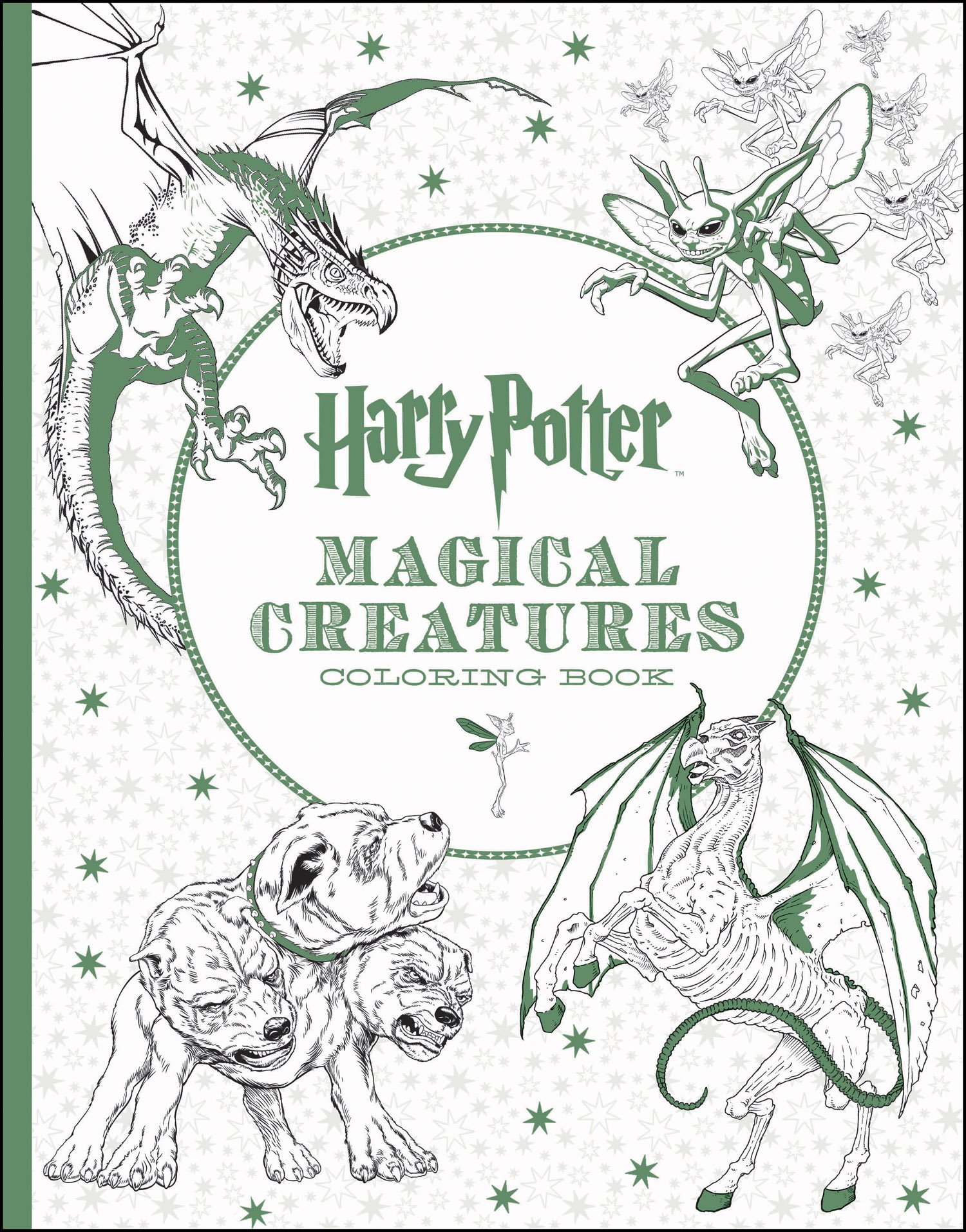 Sneak peek into the next harry potter coloring book